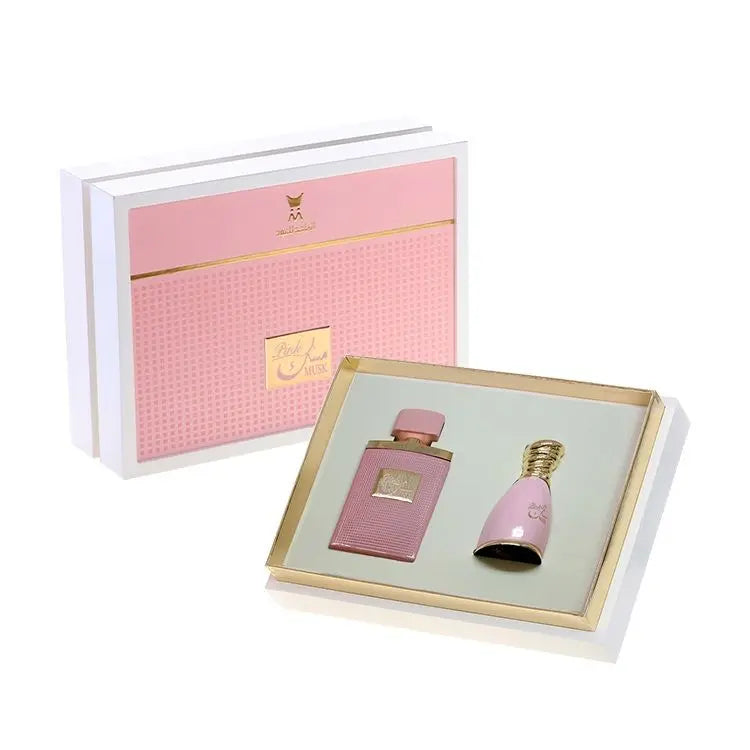 Coffret – Musk Pink Collection – Al Majed Oud Mila Fragrance