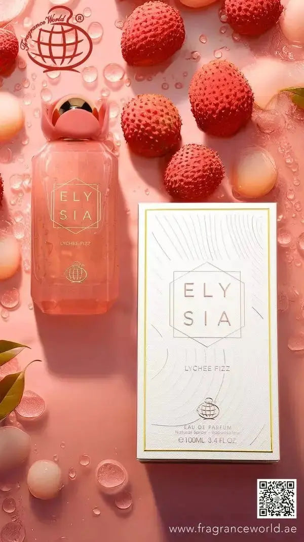 Elysia – Lychee Fizz – Fragrance World – 100ml Fragrance World