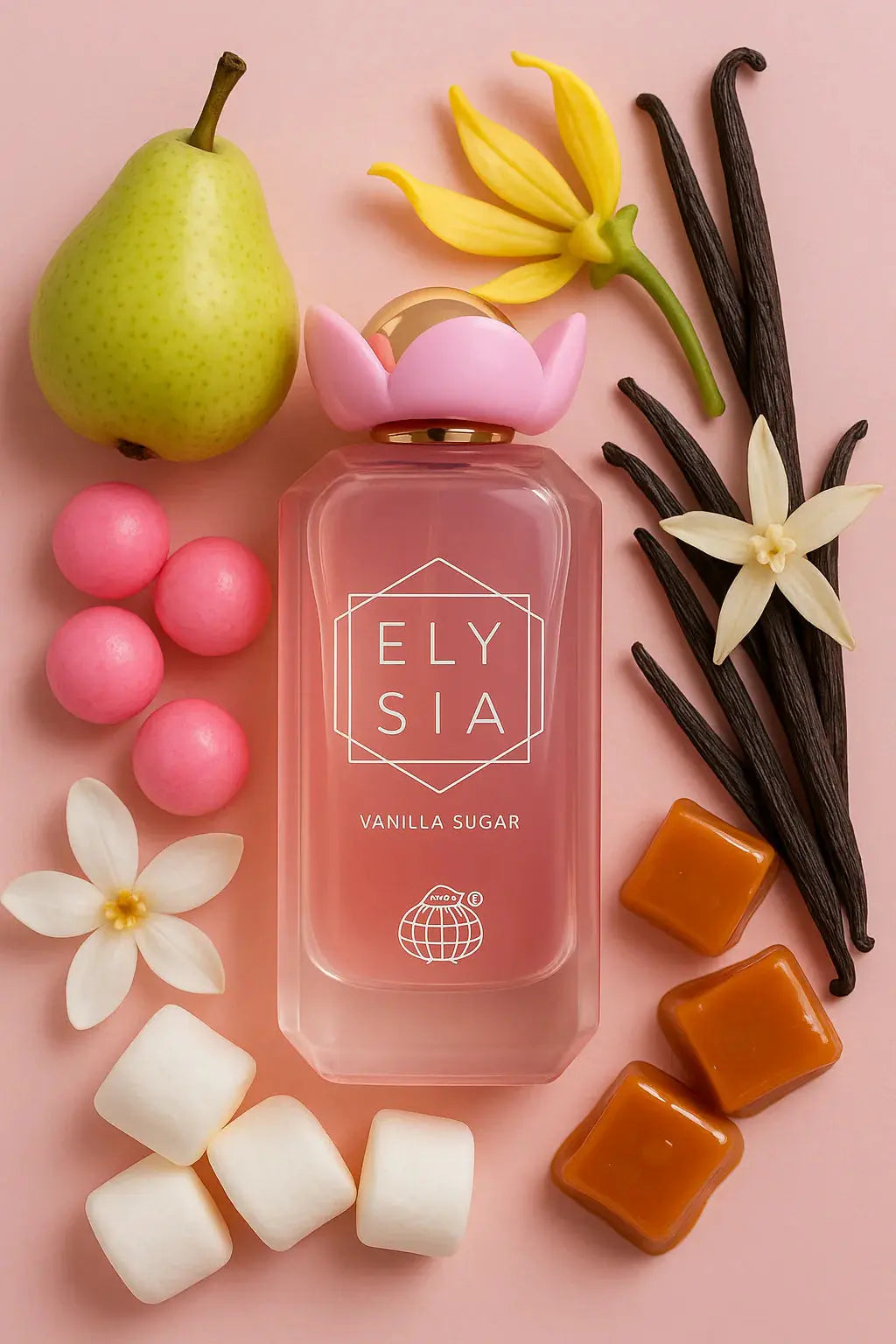 Elysia – Vanilla Sugar – Fragrance World – 100ml Fragrance World