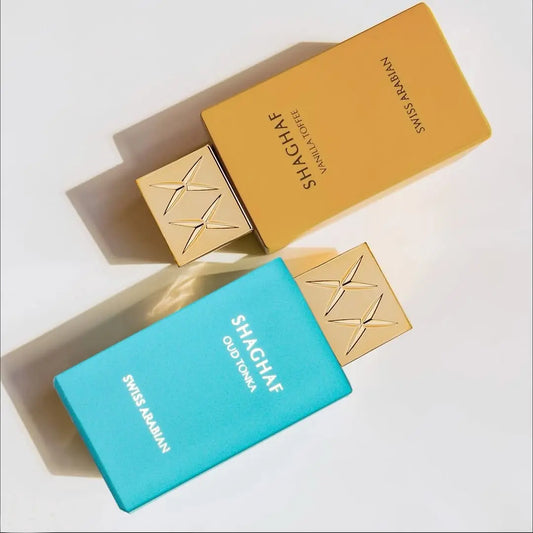 Pack Shaghaf Collection – Oud Tonka & Vanilla Toffee | Swiss Arabian Swiss Arabian