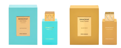 Pack Shaghaf Collection – Oud Tonka & Vanilla Toffee | Swiss Arabian Swiss Arabian